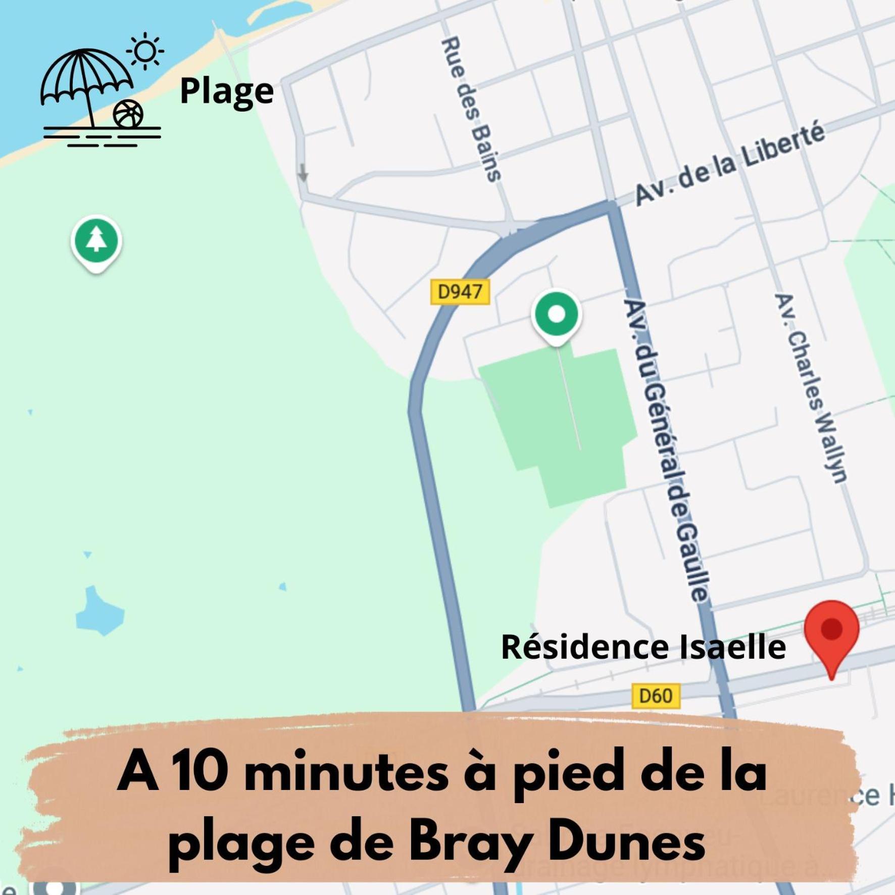 Suite Arthur - Detente & Charme Bray-Dunes Bagian luar foto